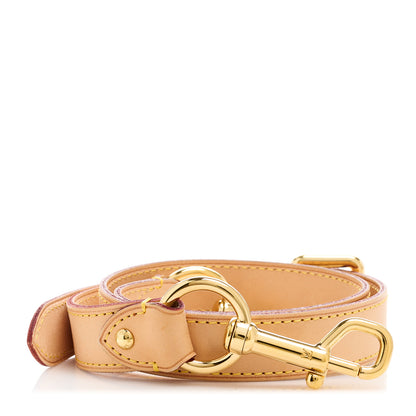 Louis Vuitton Vachetta 25mm Adjustable Shoulder Strap VVN 1 of 4