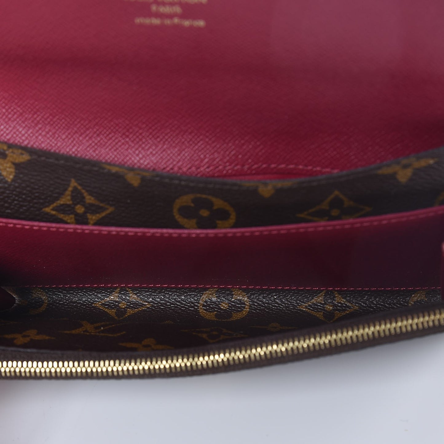 Monogram Emilie Wallet Fuchsia