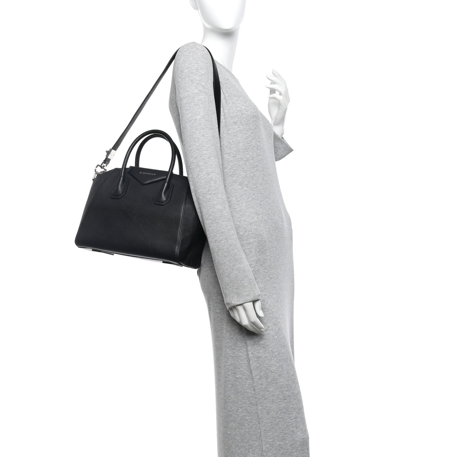 Givenchy Sugar Goatskin Small Antigona Black 2 of 10