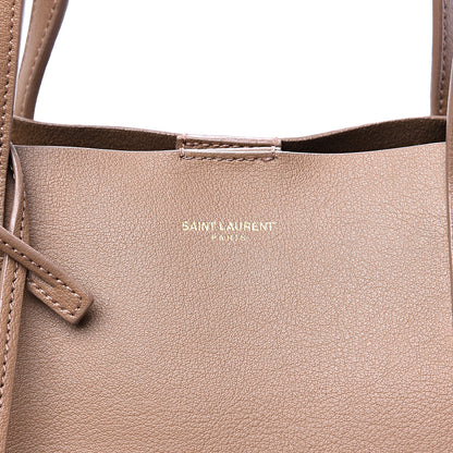 Saint Laurent Calfskin Large Shopping Tote Light Taupe 12 of 12
