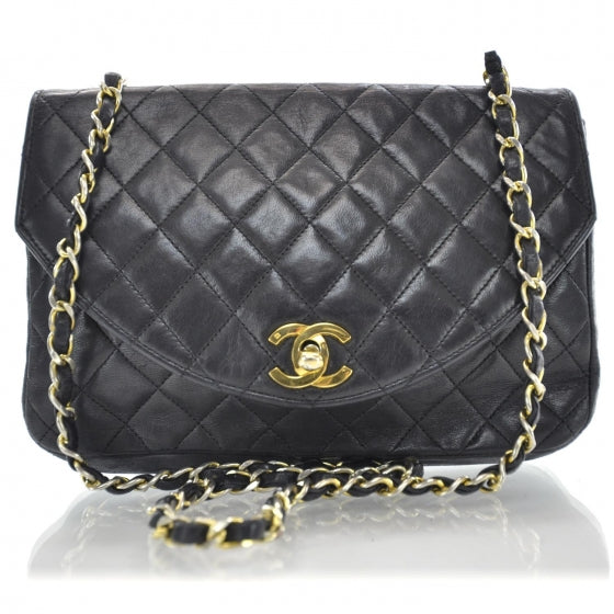 Lambskin Small Flap Black