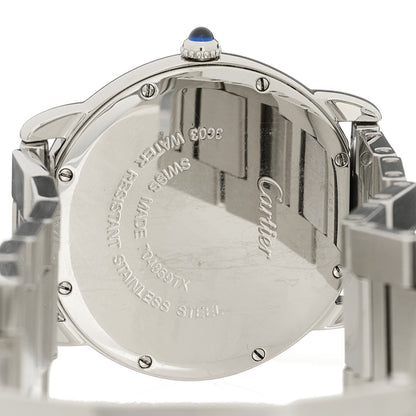Cartier Stainless Steel 36mm Ronde Solo Quartz Watch 4 of 4