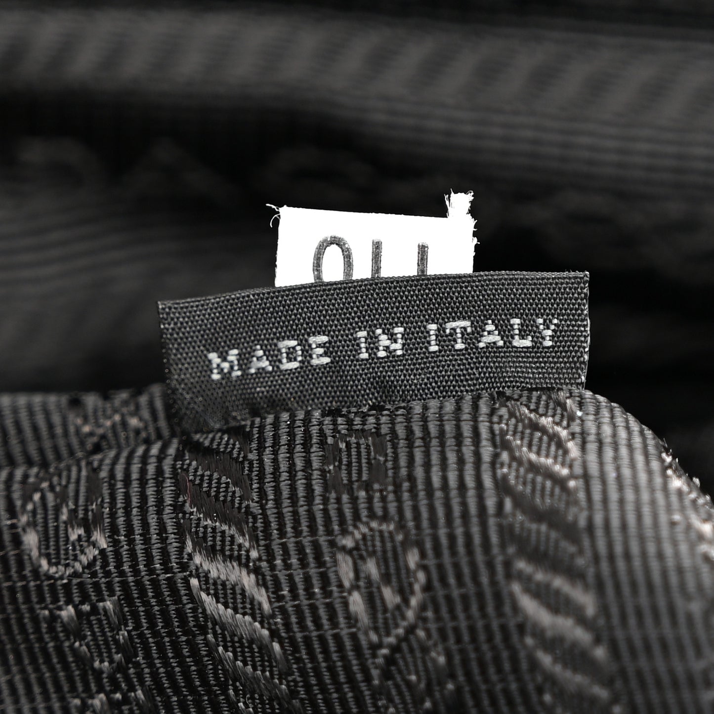 Tessuto Nylon Saffiano Carry On Travel Bag Black