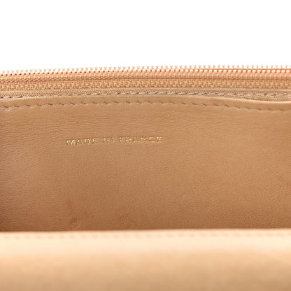 Chanel Caviar Timeless CC Wallet on Chain WOC Beige 7 of 11