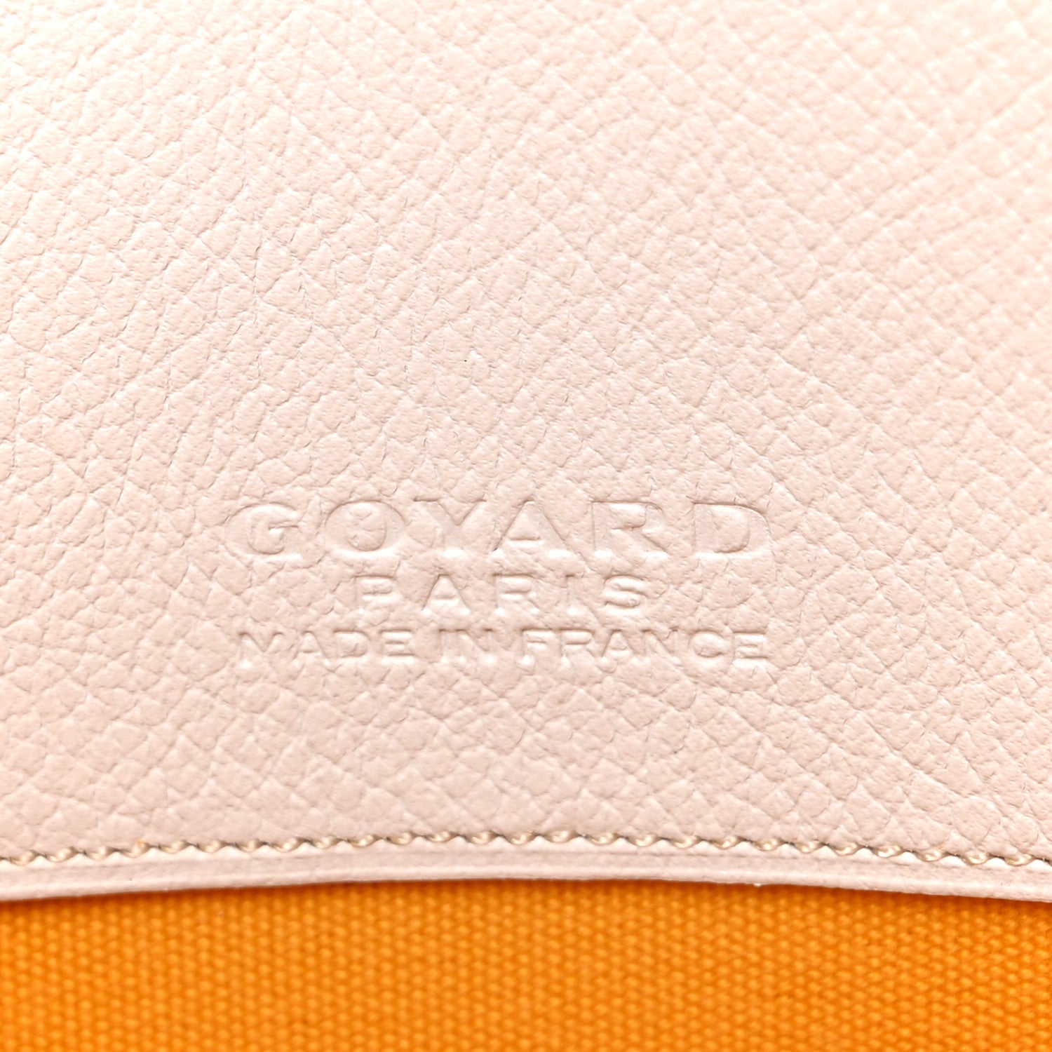 Goyard Goyardine Senat Pochette MM White 5 of 8