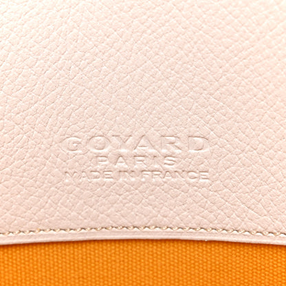 Goyard Goyardine Senat Pochette MM White 5 of 8