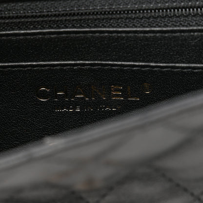 Chanel Lambskin Quilted Mini Rectangular Flap Black 6 of 11