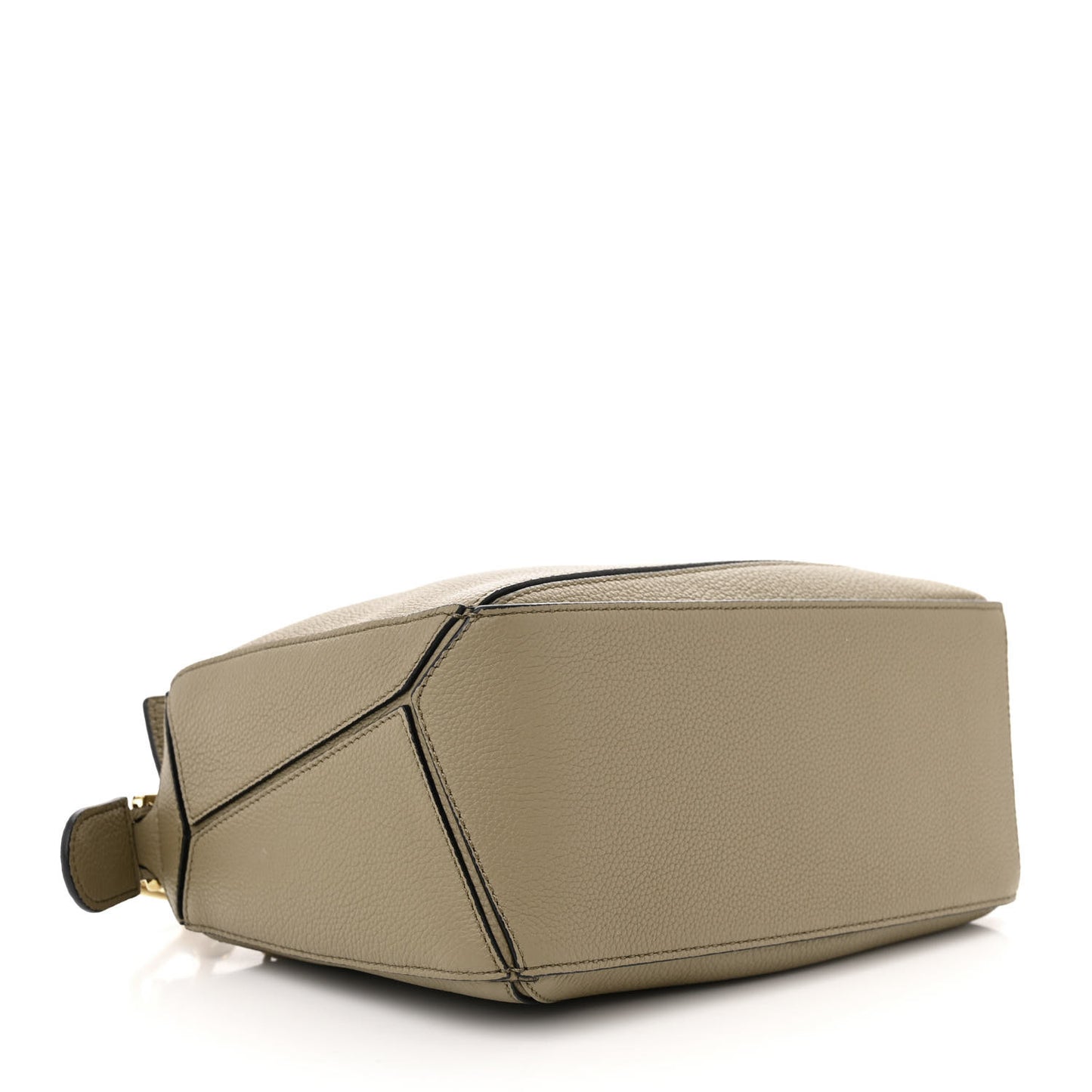 Calfskin Small Puzzle Bag Artichoke Green