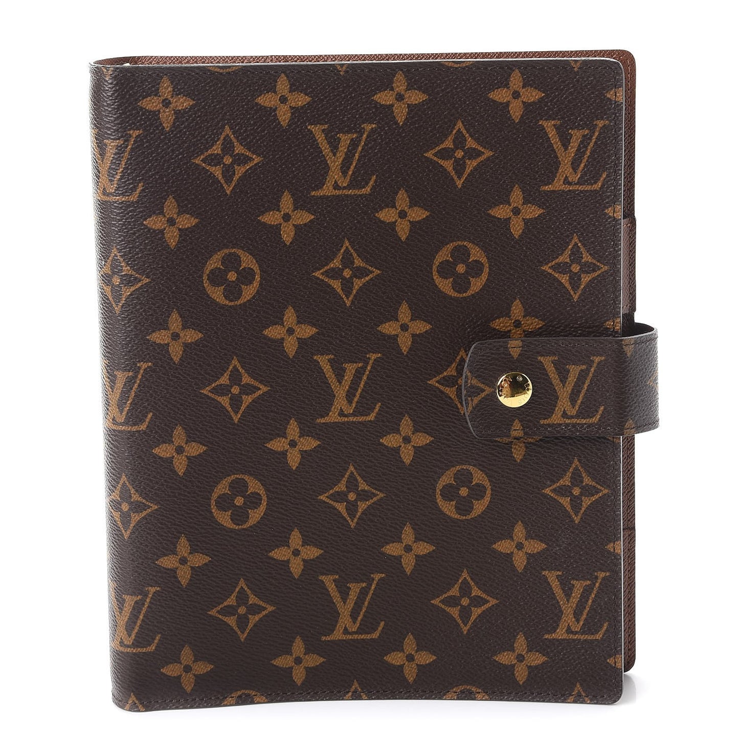 Monogram Large Ring Agenda Cover