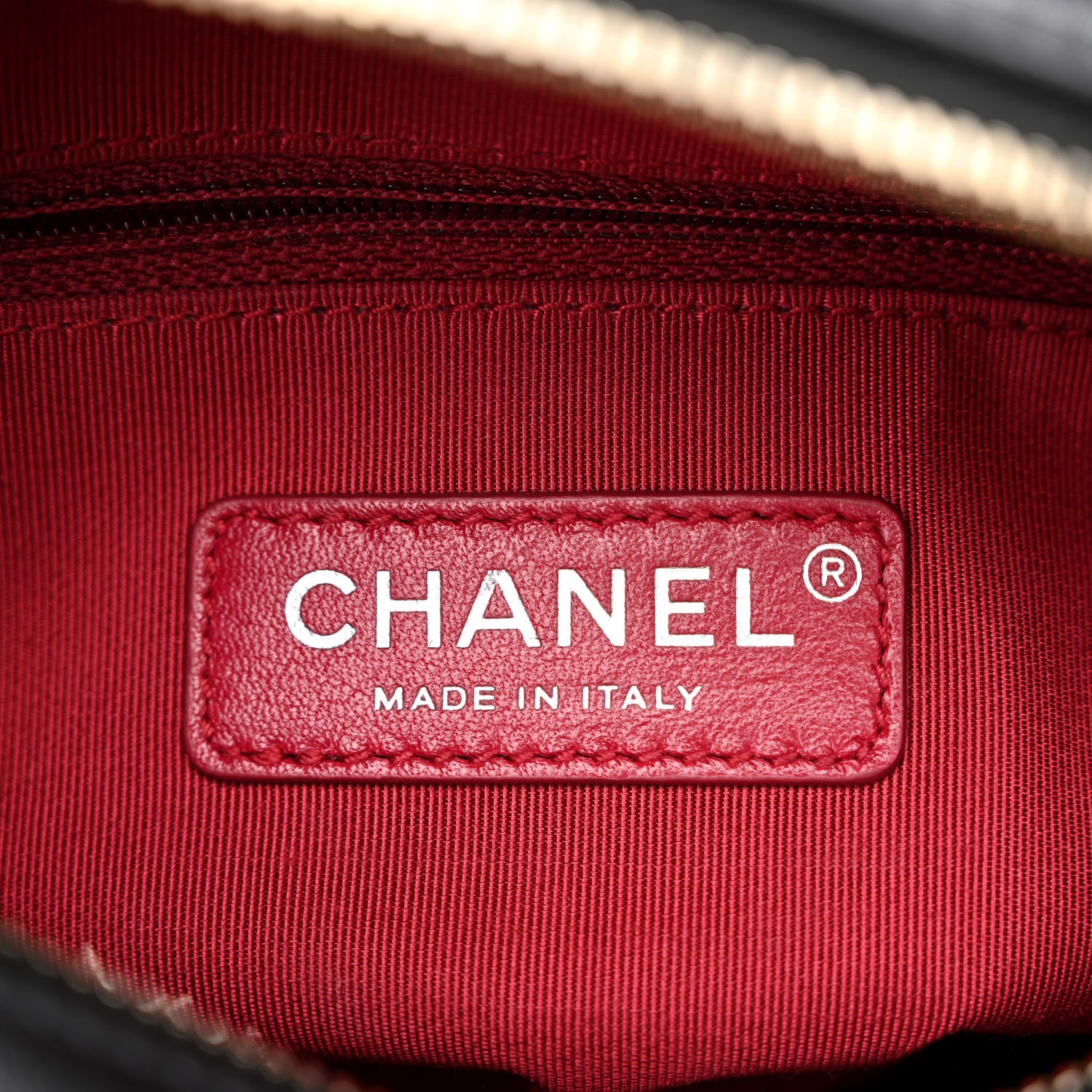 Chanel Aged Calfskin Quilted Small Gabrielle Hobo Black 6 of 10