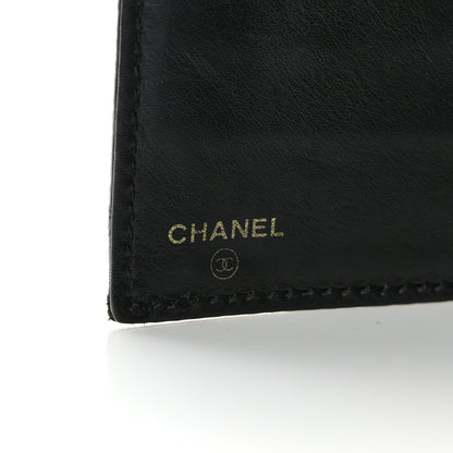 Chanel Grained Calfskin CC Flap Wallet Black 6 of 7