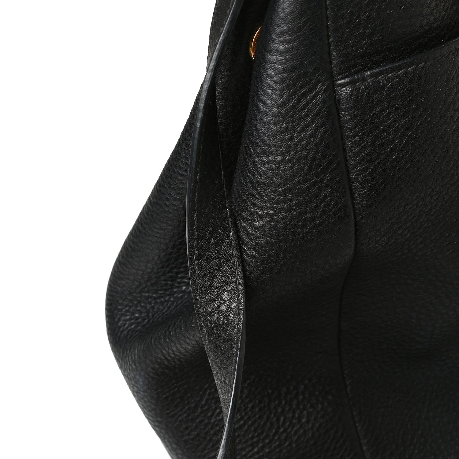 Prada Vitello Daino Shopping Tote Black 13 of 24