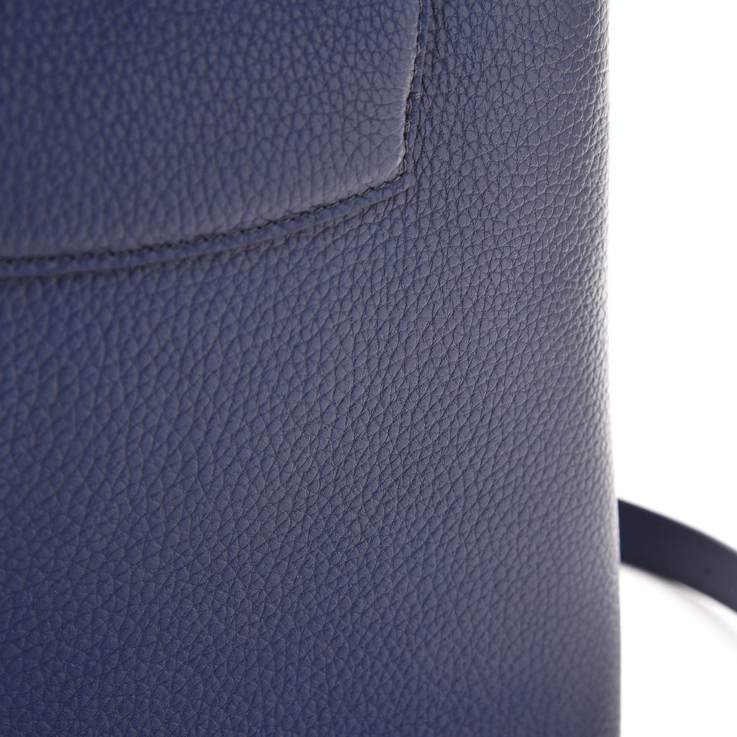 Taurillon Python Capucines PM Blue Marine