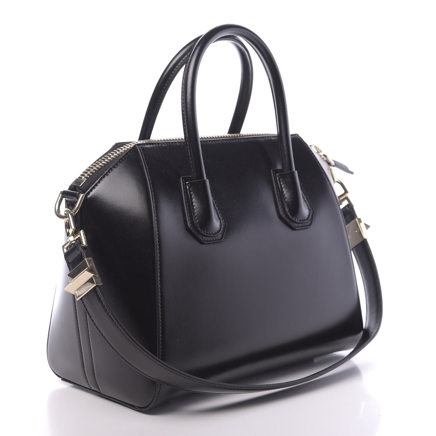 Givenchy Shiny Lord Calfskin Small Antigona Black 3 of 10