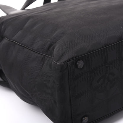 Chanel Nylon Large Travel Tote Black 7 of 11