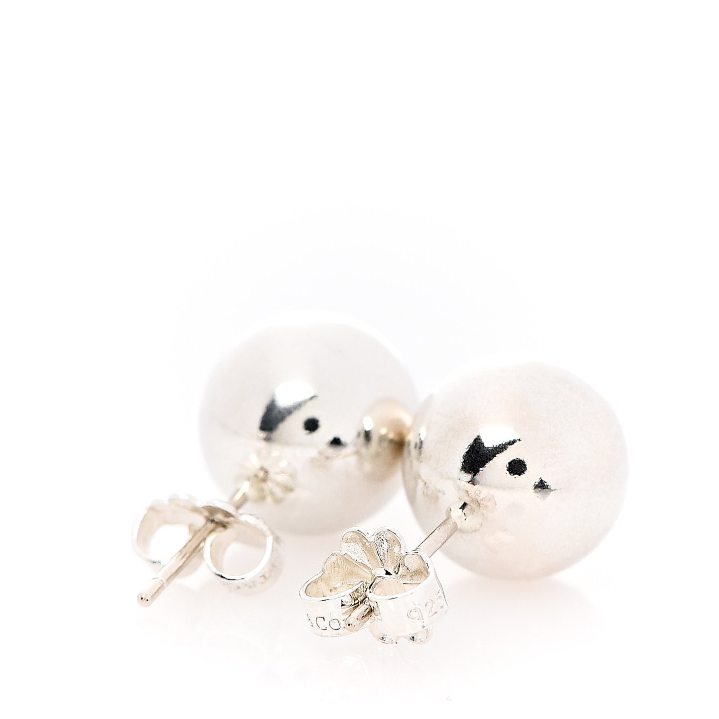 Sterling Silver 10mm HardWear Ball Earrings