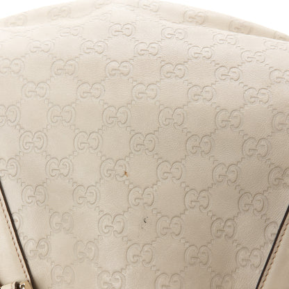 Gucci Guccissima Small Pelham Shoulder Bag Off White 14 of 14