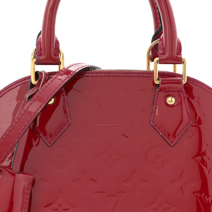 Louis Vuitton Vernis Alma BB Rose Indien 8 of 14