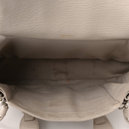 3.1 Phillip Lim Textured Calfskin Medium Pashli Satchel Feather 5 of 13