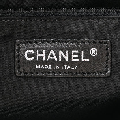 Chanel Quilted Lambskin Hidden Chain Hobo Black 6 of 11