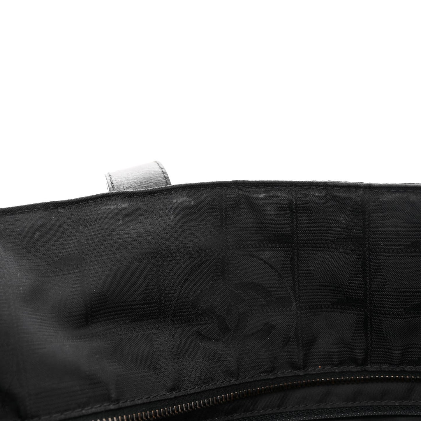 Nylon Medium Travel Tote Black