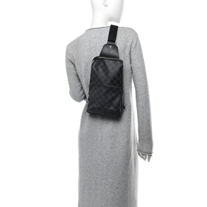 Louis Vuitton Damier Graphite Avenue Sling Backpack 2 of 10