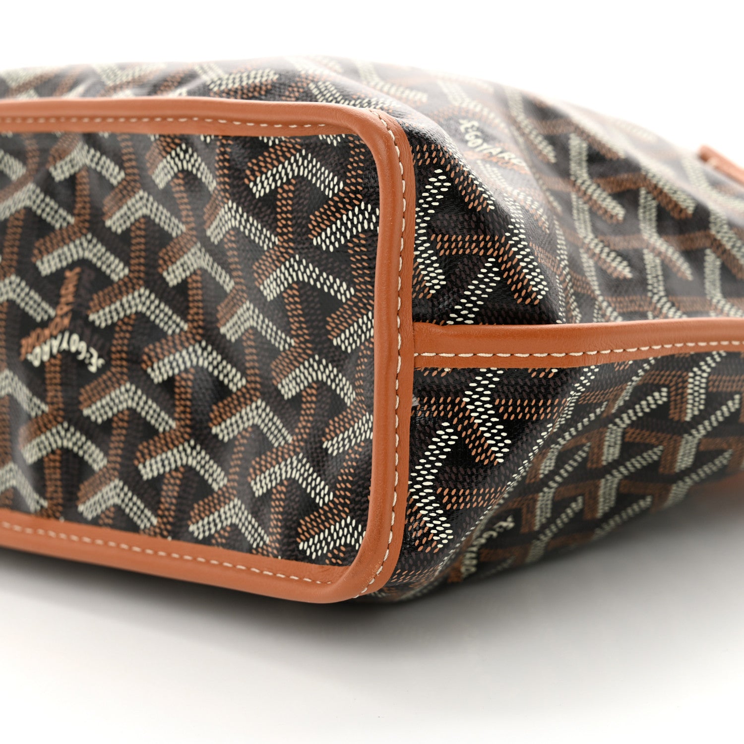 Goyard Goyardine Reversible Mini Anjou Black Gold 18 of 20