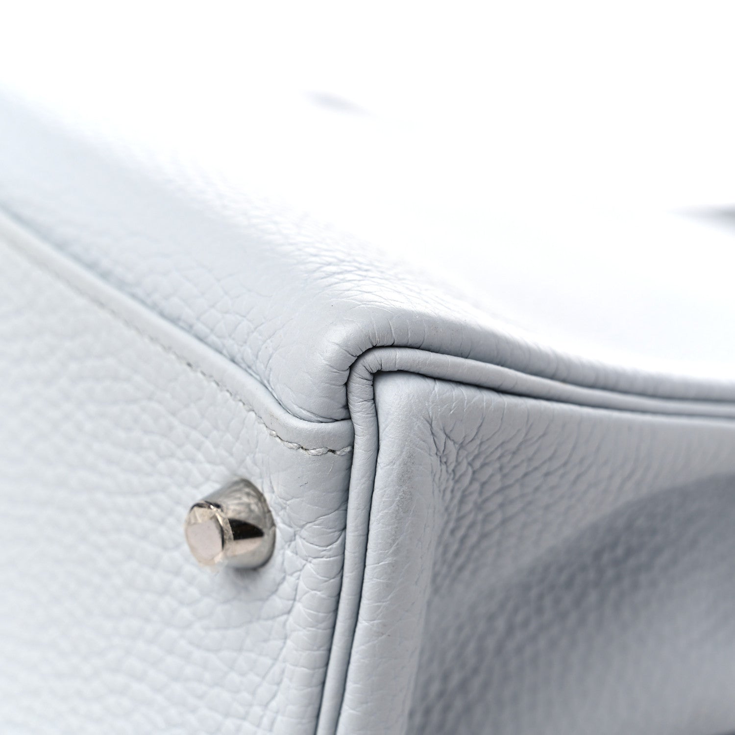 Hermes Taurillon Clemence Kelly Retourne 32 Bleu Glacier 11 of 15