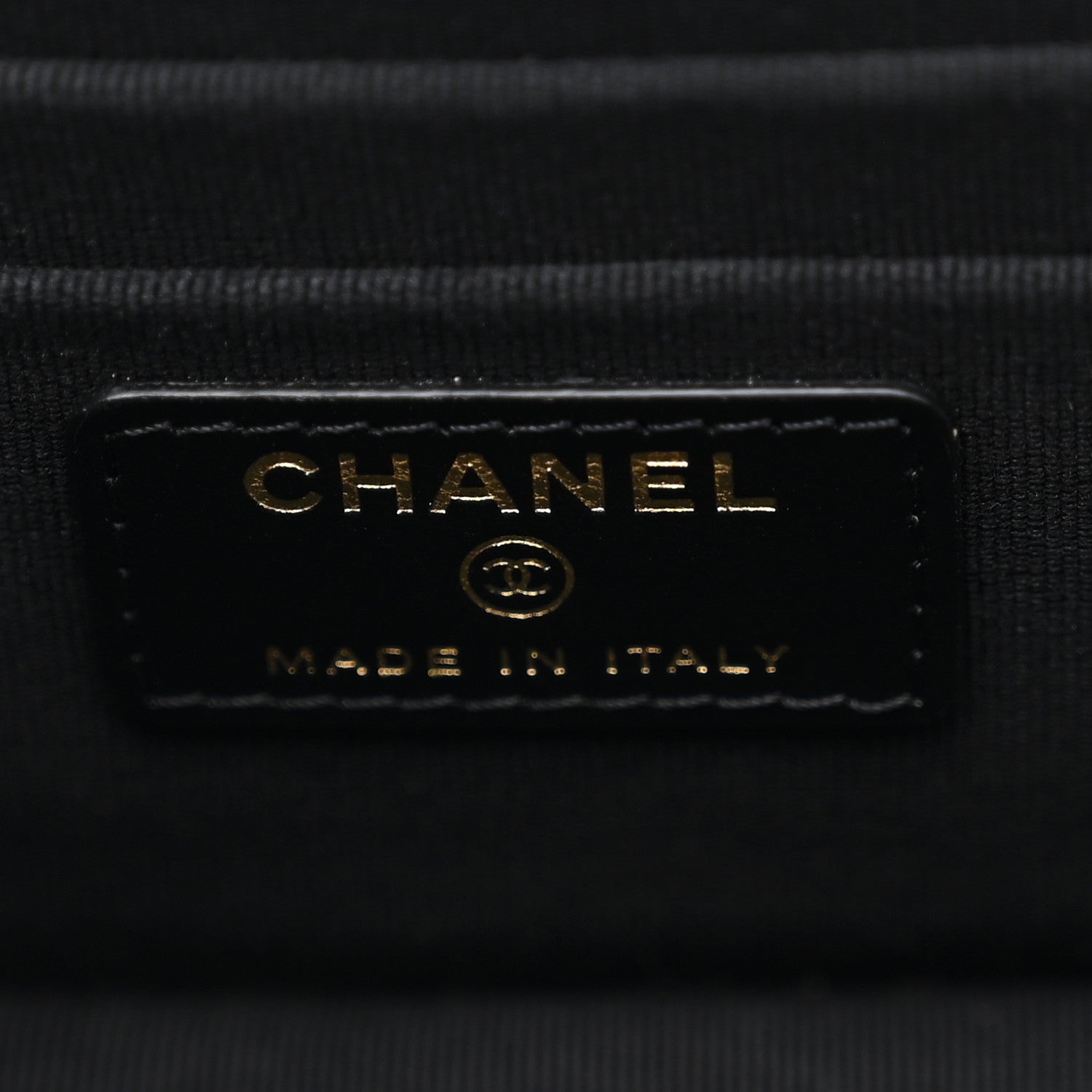 Chanel Lambskin Quilted Polly Pocket East West Top Vanity With Chain Black 6 of 10
