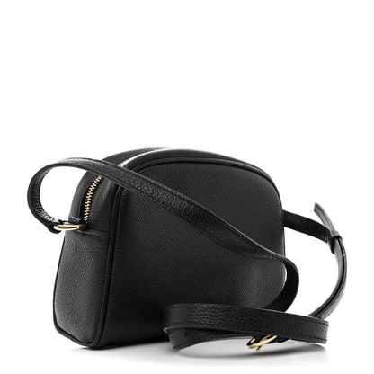 Salvatore Ferragamo Calfskin Travel Camera Crossbody Bag Black 3 of 10