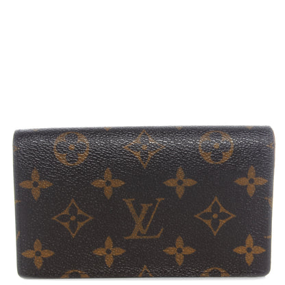 Louis Vuitton Monogram Porte-Monnaie Tresor Wallet 1 of 8