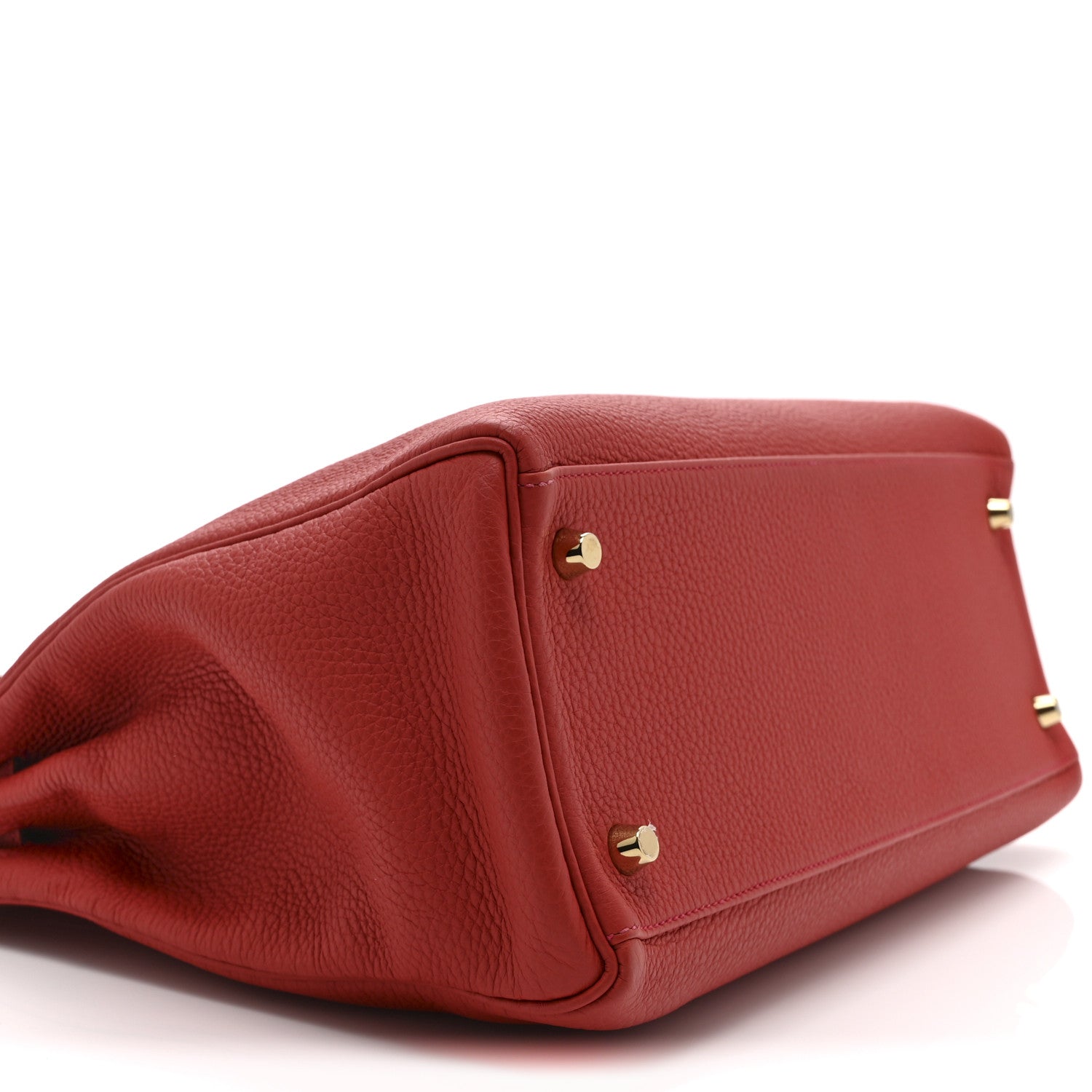 Hermes Togo Kelly Retourne 32 Rouge Casaque 9 of 10