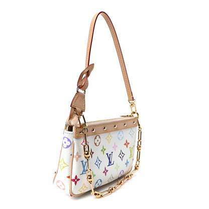 Louis Vuitton LV X TM Monogram Multicolor Pochette Accessories White 2 of 10