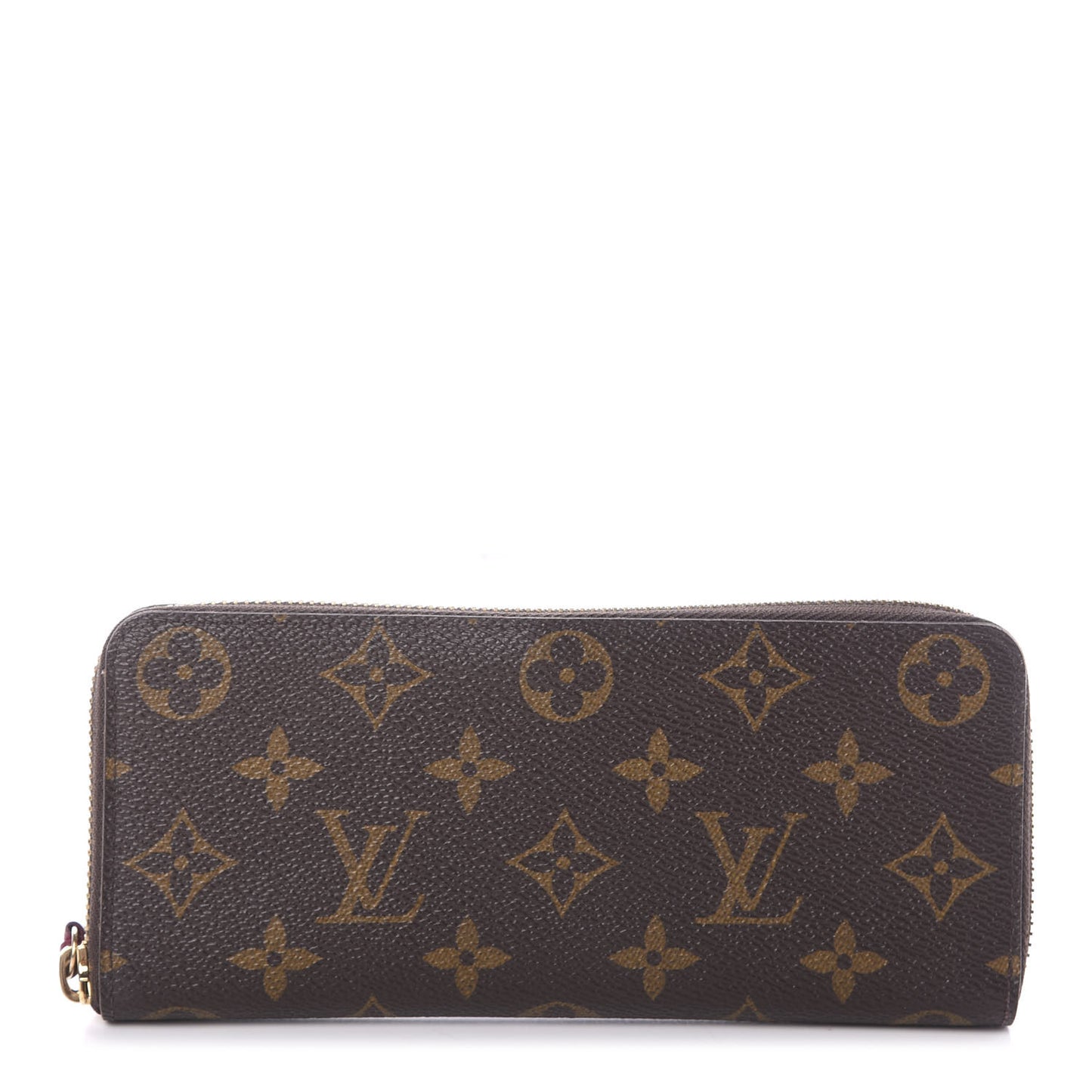 Monogram Clemence Wallet Fuchsia