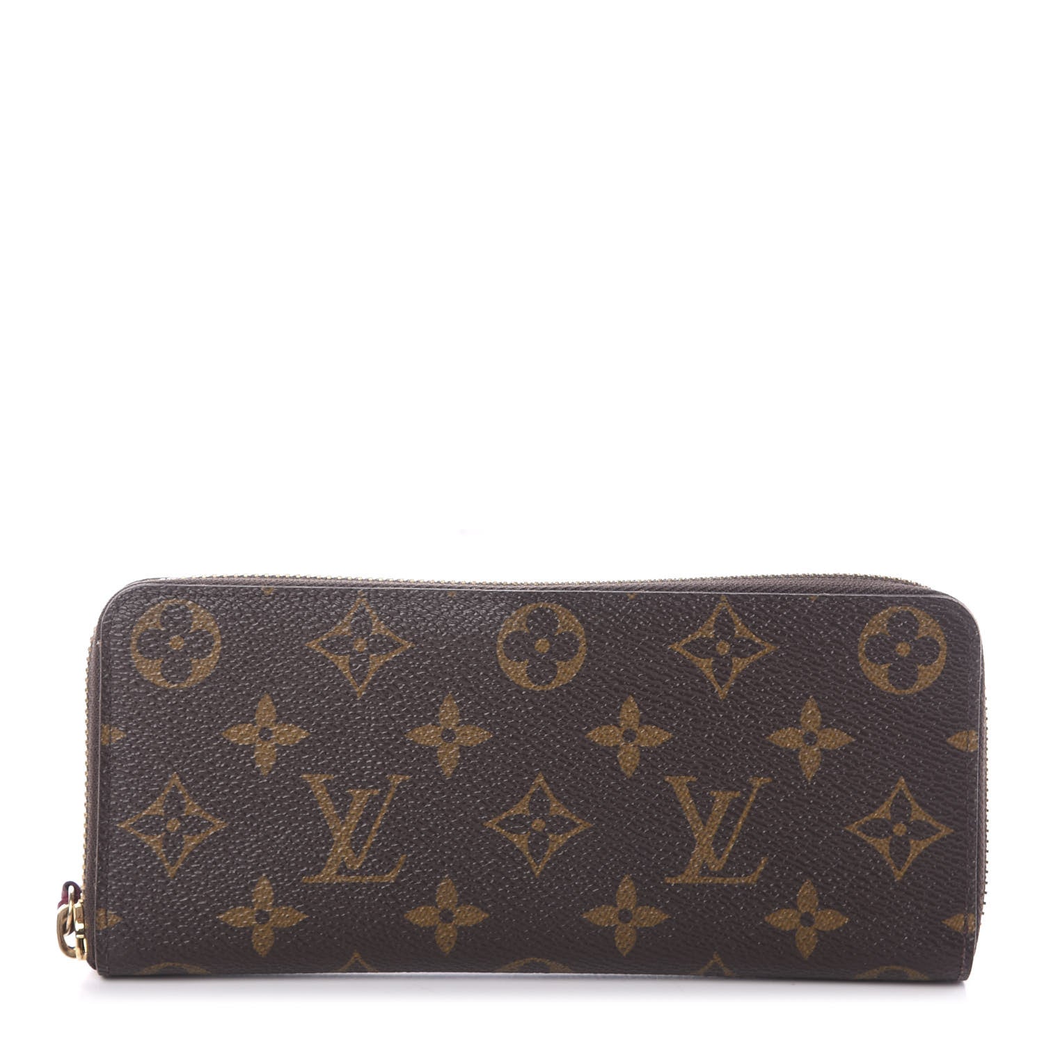 Louis Vuitton Monogram Clemence Wallet Fuchsia 1 of 5