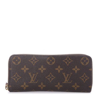 Louis Vuitton Monogram Clemence Wallet Fuchsia 1 of 5
