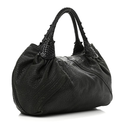 Fendi Nappa Nuvolata Spy Black 3 of 12