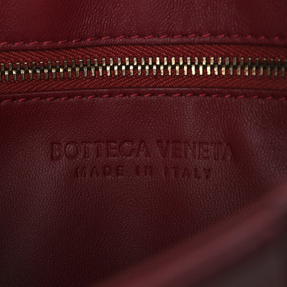 Bottega Veneta Patent Maxi Intrecciato Cassette Crossbody Bag Red 6 of 11