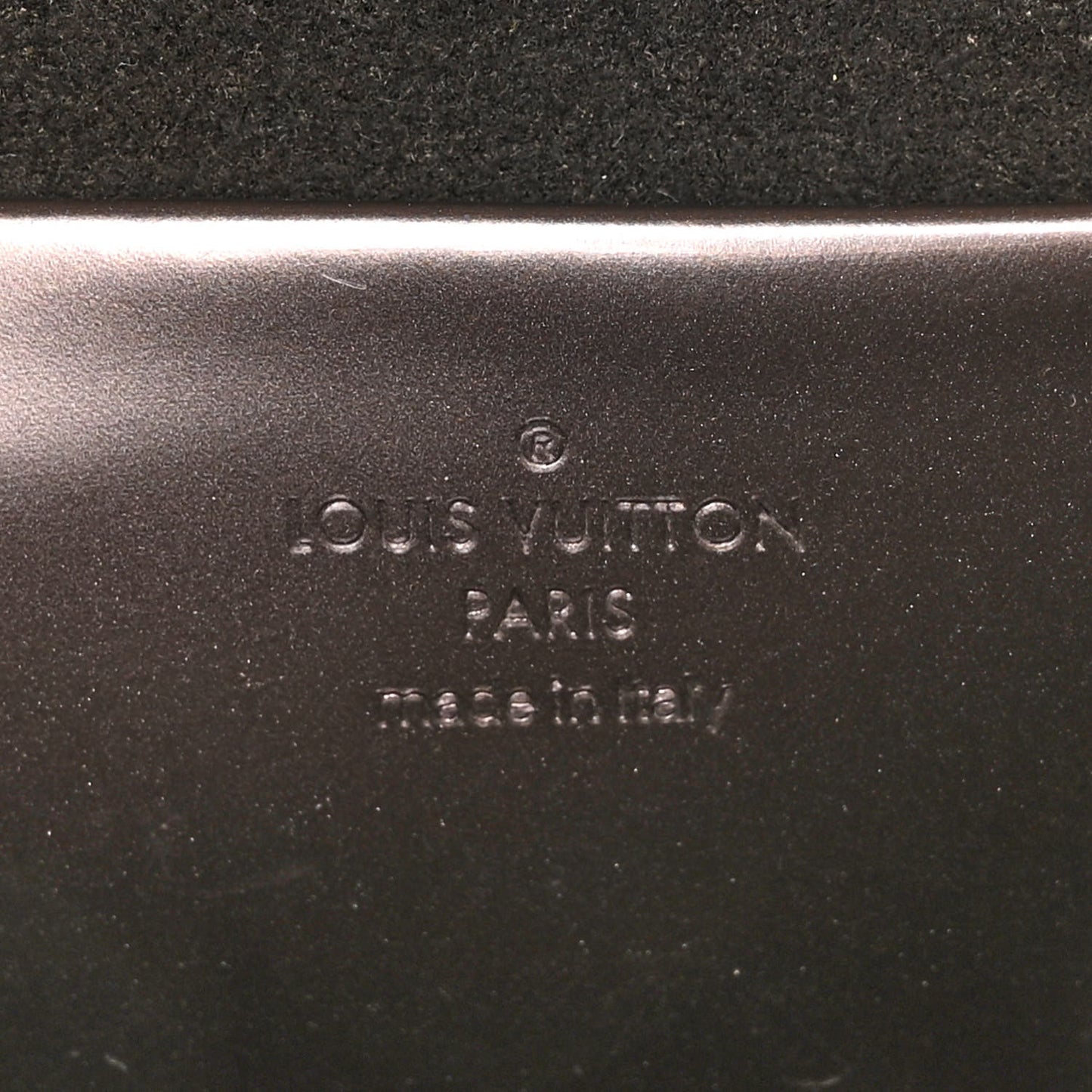 Vernis Epi Monogram Wynwood Metallic Taupe Grey