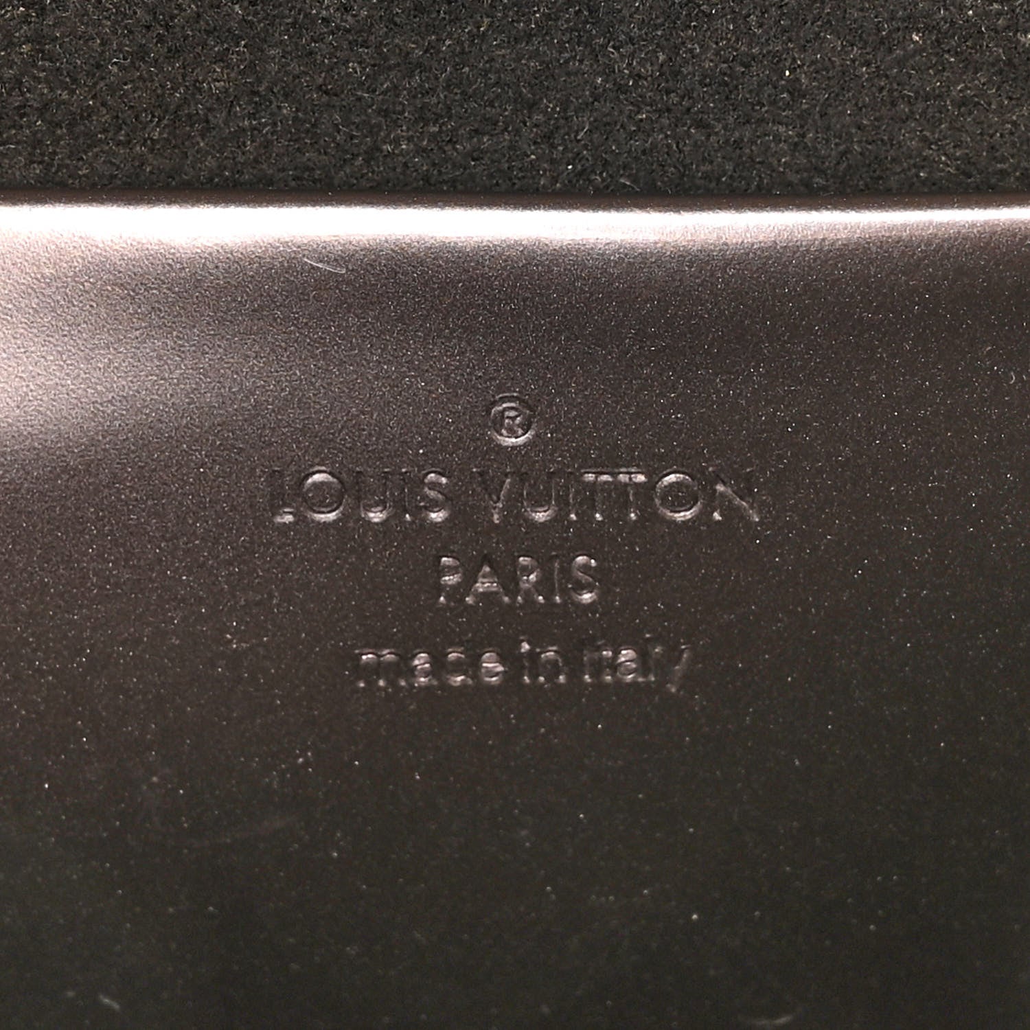 Louis Vuitton Vernis Epi Monogram Wynwood Metallic Taupe Grey 6 of 10