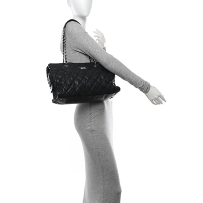 Chanel Caviar Quilted French Riviera Tote Black 2 of 20