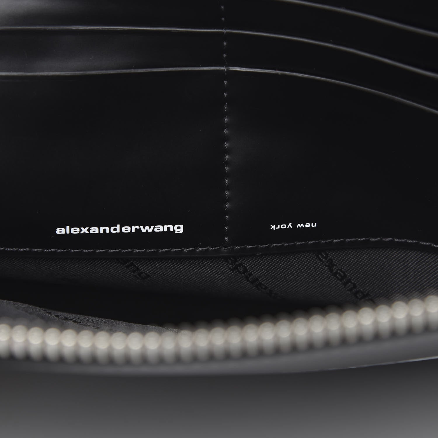Alexander Wang Grained Calfskin Scout Clutch Black 7 of 10