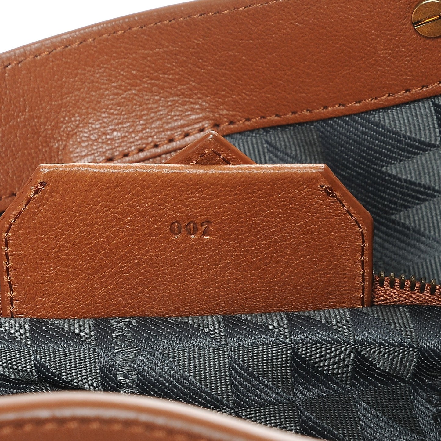 Lambskin PS1 Tote Saddle