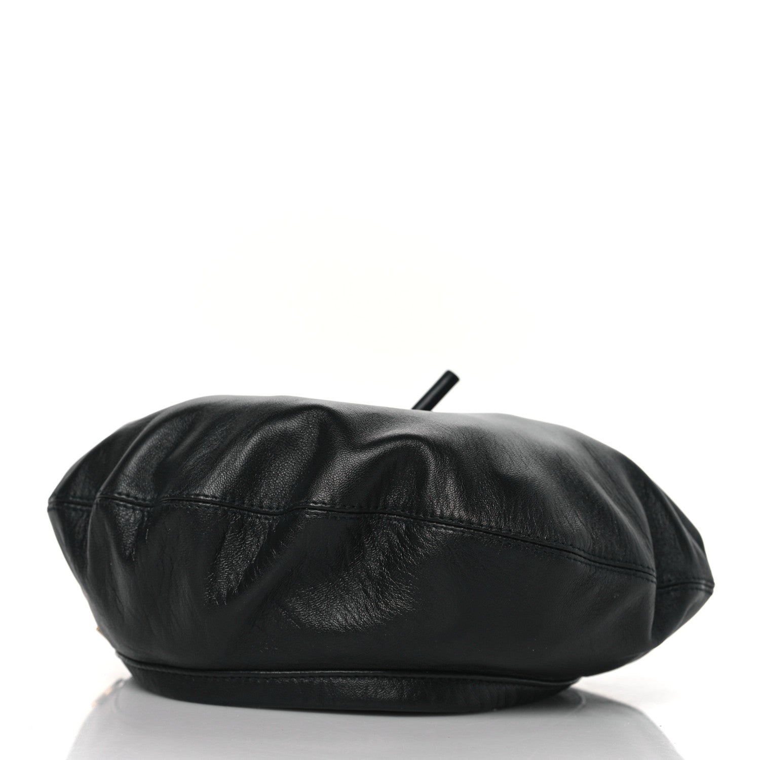 Christian Dior Lambskin D-Dream Beret 58 Black 3 of 6