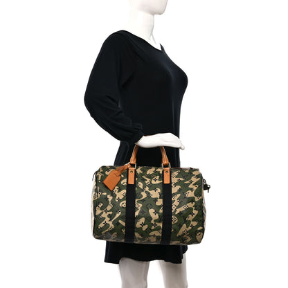 Louis Vuitton Monogram Camouflage Speedy 35 2 of 9