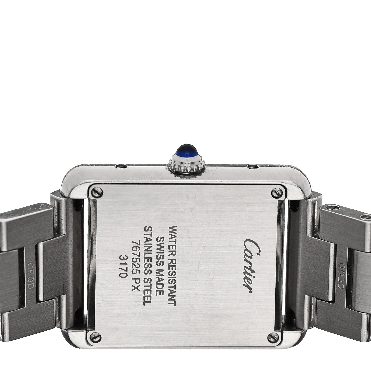 Cartier Stainless Steel 24mm Tank Solo Quartz Watch 4 of 5