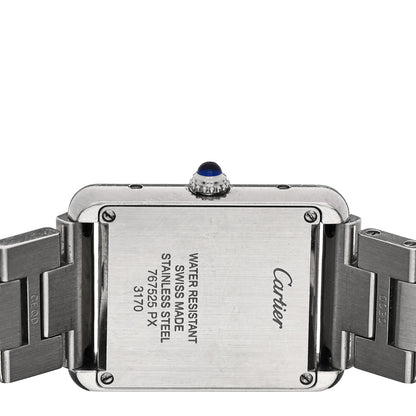 Cartier Stainless Steel 24mm Tank Solo Quartz Watch 4 of 5