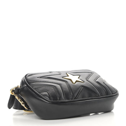 Stella McCartney Eco Alter Nappa Star Patch Belt Bag Black 3 of 9