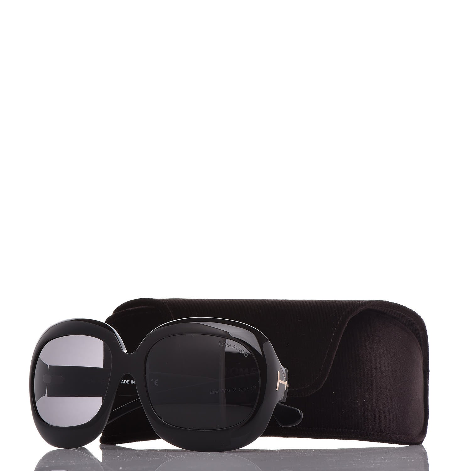 Tom Ford Bianca Sunglasses TF 83 Black 7 of 7