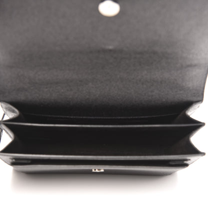 Saint Laurent Grained Calfskin Erosion Medium Monogram Sunset Black 5 of 10